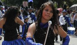 Escolares recuerdan con alegría la independencia de Honduras