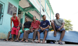 Balseros cubanos están en La Ceiba