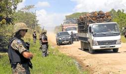 Ambiente de guerra agobia a pobladores del Aguán