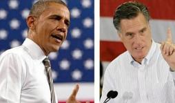 Obama y Romney empatados en sondeos a 100 días de elecciones