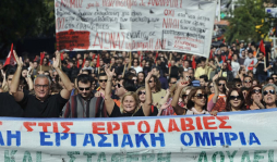 Grecia, en huelga de 48 horas contra medidas de austeridad