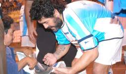 El sueño de Marvin que Maradona hizo realidad en San Pedro Sula