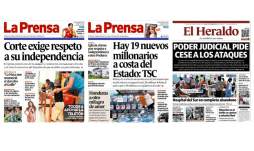 La Prensa y El Heraldo rechazan acusaciones temerarias de Lobo