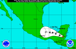 La depresión tropical avanza sobre Guatemala dejando fuertes lluvias