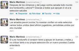 Mario Martínez explota en Twitter tras empate de Honduras