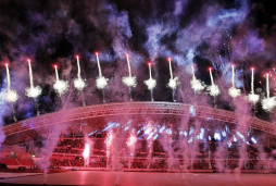 Incendio empaña apertura de Juegos Centroamericanos