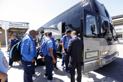 Selección de Honduras arribó a Salt Lake City para partido ante EUA