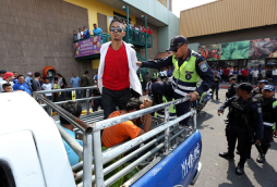 Capturan a cuatro sujetos tras intento de asalto a centro comercial de Tegucigalpa
