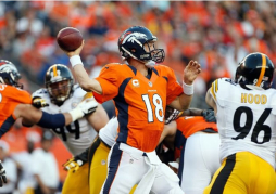 Peyton Manning tiene éxito en su debut con los Broncos