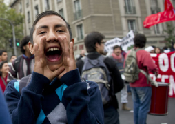 Miles claman en Chile por educación gratuita y el fin del lucro