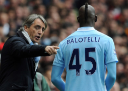 Mancini: 'Balotelli podría ser como Cristiano o Messi'