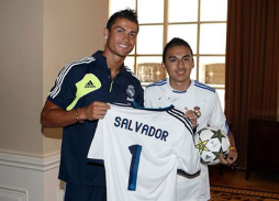 Cristiano Ronaldo hizo realidad el sueño de un joven con cáncer