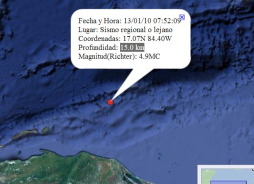 Sismo cerca de Roatán sacude el norte de Honduras