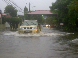 Fotos: Tormenta inunda varias zonas del norte de Honduras