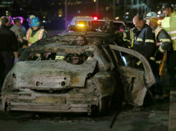 Limusina en despedida de soltera se incendió y deja cinco muertos