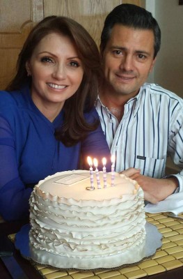 La sorpresa de Peña Nieto a 'la Gaviota' por su cumpleaños