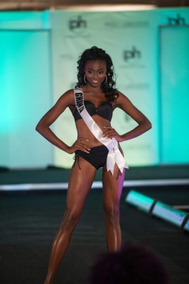 Ruth Quarshie, Miss Ghana 2017 competes on stage in Yamamay swimwear during the MISS UNIVERSE® Preliminary Competition at Planet Hollywood Resort & Casino in Las Vegas on November 20, 2017. The contestants have spent the last week touring, filming, rehearsing and preparing to compete for the Miss Universe crown in Las Vegas, NV. Tune in to the FOX telecast at 7:00 PM ET live/PT tape-delayed on Sunday, November 26, live from the AXIS at Planet Hollywood Resort & Casino in Las Vegas to see who will become the next Miss Universe. HO/The Miss Universe Organization