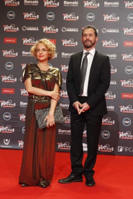 Alfombra roja premios Platino 2016