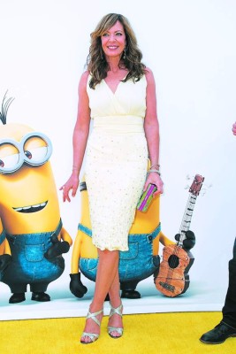 LOS ANGELES, CA - JUNE 27: Actress Allison Janney attends the premiere of Universal Pictures and Illumination Entertainment's 'Minions' at The Shrine Auditorium on June 27, 2015 in Los Angeles, California. (Photo by Vincent Sandoval/WireImage)