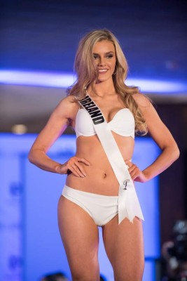 Cailín Áine Ní Toibín, Miss Ireland 2017 competes on stage in Yamamay swimwear during the MISS UNIVERSE® Preliminary Competition at Planet Hollywood Resort & Casino in Las Vegas on November 20, 2017. The contestants have spent the last week touring, filming, rehearsing and preparing to compete for the Miss Universe crown in Las Vegas, NV. Tune in to the FOX telecast at 7:00 PM ET live/PT tape-delayed on Sunday, November 26, live from the AXIS at Planet Hollywood Resort & Casino in Las Vegas to see who will become the next Miss Universe. HO/The Miss Universe Organization