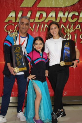 Bailarinas de Honduras triunfan en Panamá