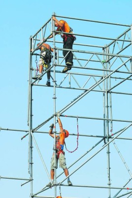 Viviendas y apartamentos impulsan la construcción