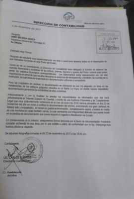 Saquean el archivo financiero de la Corte Suprema de Justicia