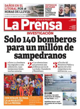 Solo 140 bomberos para un millón de sampedranos