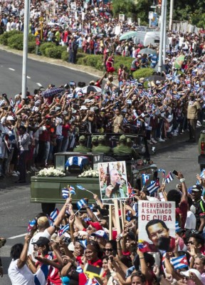 Último adiós a Fidel Castro