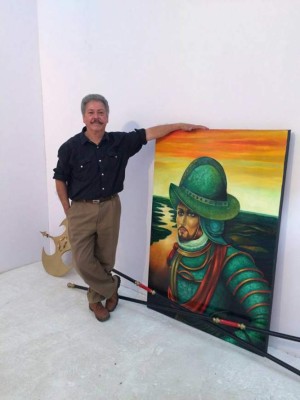 Julio Visquerra, el pintor que 'rinde culto” a la belleza