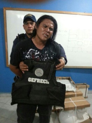 Capturan a jefe de la banda Los Ponce en San Pedro Sula