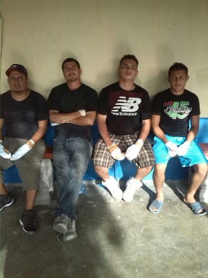 Detienen a cuatro hondureños acusados de homicidio