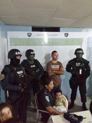La Policía rescata a bebita secuestrada en Honduras