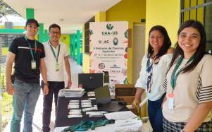 Jóvenes organizadores del II Simposio de Ciencias Agrícolas.