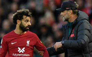 Mohamed Salah y Klopp han protagonizado un tremendo escándalo en el Liverpool tras pelearse en pleno juego ante West Ham.