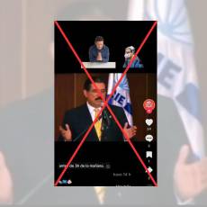 Captura de pantalla a una publicación de TikTok realizada el 20 de febrero de 2024.