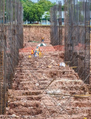 Comienza fundición de cimientos en nuevo aeropuerto Palmerola