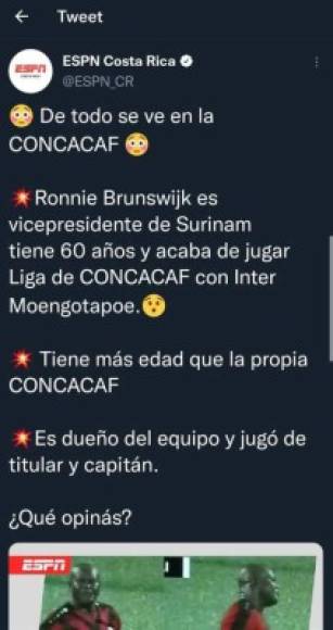 Ronnie Brunswijk decidió jugar a sus 60 años de edad y lo ocurrido le da la vuelta al mundo.