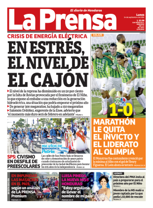 En estrés, el nivel de El Cajón