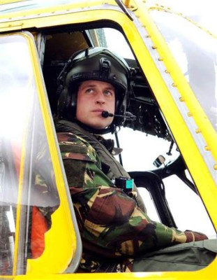 El príncipe Guillermo será el piloto de una ambulancia aérea