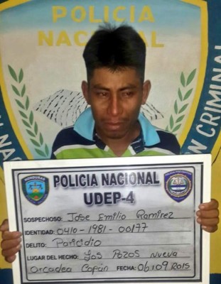 Capturan a hondureño que mató a su madre en Copán