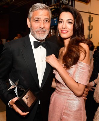 Honran a George Clooney por su trayectoria