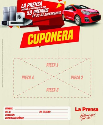 ¡Trae tus cuponeras porque el sorteo del Kia es el 1 de agosto!