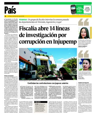 Reabren investigación contra actual directora del Injupemp