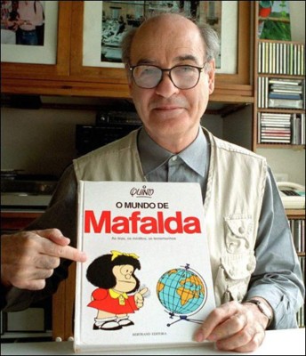 Quino, el creador de Mafalda, celebra su 85 cumpleaños