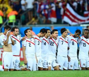 Costa Rica hizo historia en el Mundial del 2014 al clasificar a cuartos de final.