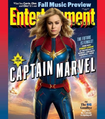 Primeras fotos oficiales de Brie Larson como la Capitana Marvel