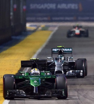 Hamilton gana el Gran Premio de Singapur de Fórmula 1