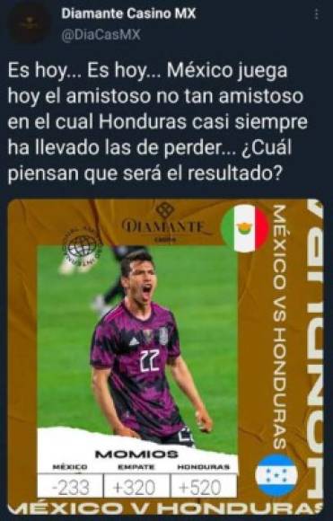 Los mexicanos han señalado que Honduras casi siempre las ha llevado de perder ante México.