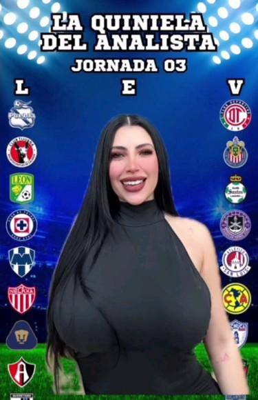 El nombre de Karla Villaseñor se popularizó de manera instantánea apenas apareció en la transmisión del partido entre Chivas y Toluca en el Estadio Akron.